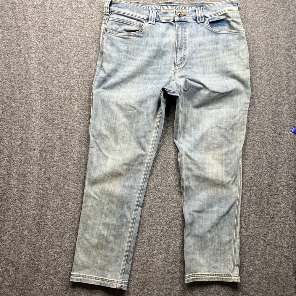 Duluth Trading Co Jeans Mens 38x32‎ Blue Fits 39x32 Ballroom Double Flex